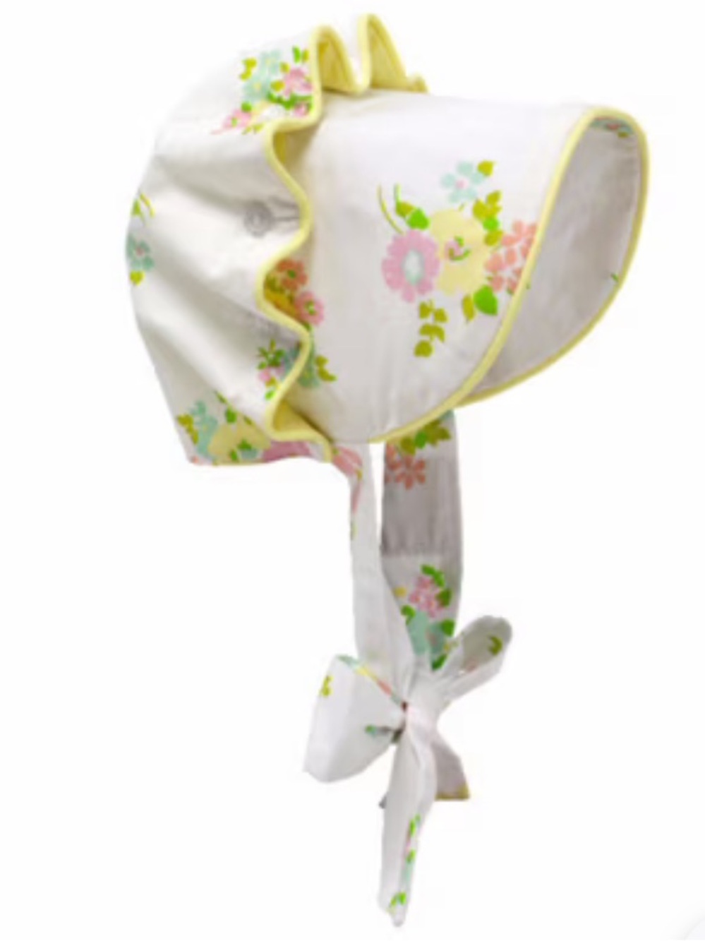 RARE Beaufort Bonnet Bellefaire Bonnet - Biltmore Bouquet Seaside Sunny Yellow S